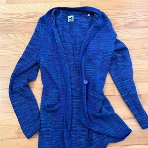 Missoni Navy and Teal Women's Cardigan